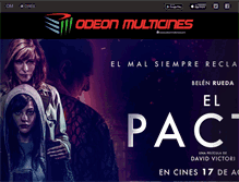 Tablet Screenshot of odeonmulticines.com